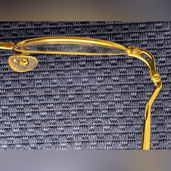 Tiffany & Co. Gold Oval Glasses - Picture 10 of 16